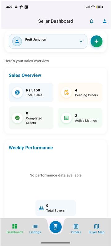 Seller DashBoard